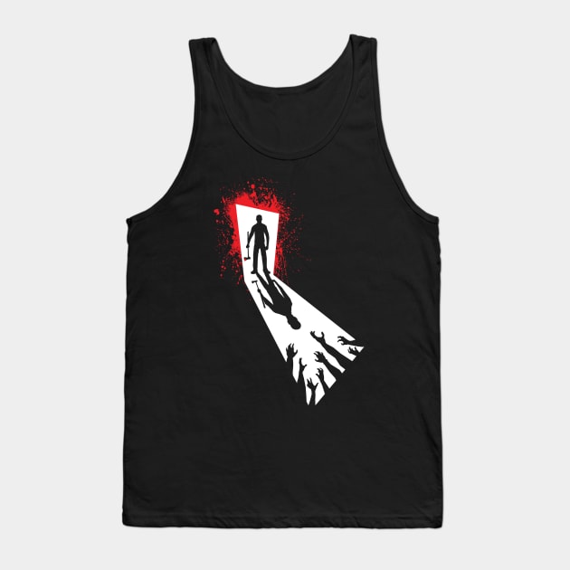 Zombie Killer Tank Top by TerrorTalkShop